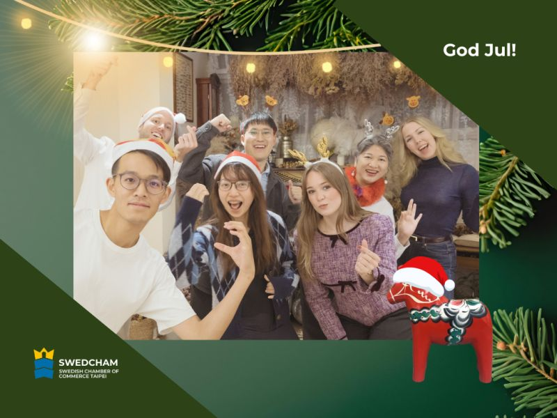 Merry Christmas from SwedCham Taipei