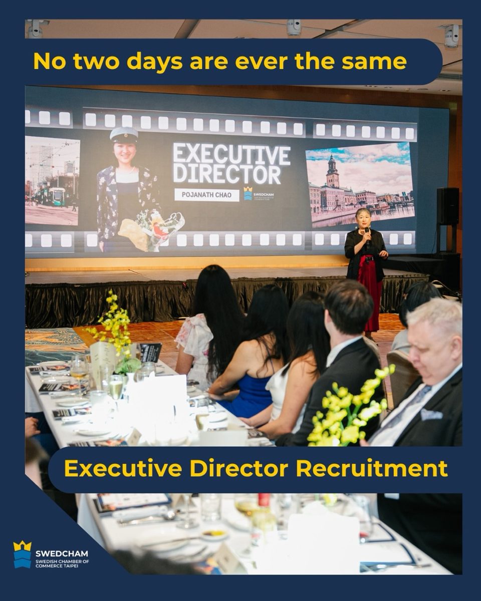 What's it really like to be Executive Director of SwedCham Taipei?